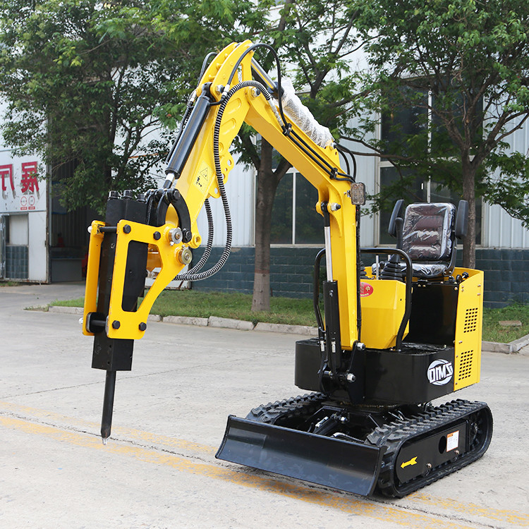 Lle fosse di 1 Ton Small Orchard Excavator Digging 1 secchio di Ton Electric Mini Excavator With